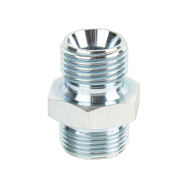 1B BSP Männliche Doppel -Verwendung -Armaturen für 60 ° Sitz